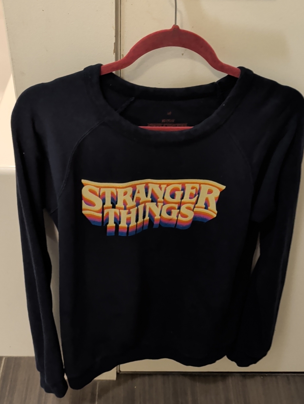 Stranger Things Navy Graphic Sweatshirt